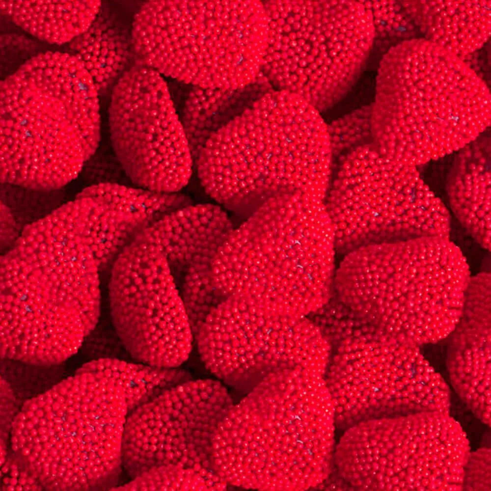 Jelly Belly Red Raspberry Candy Hearts: 10LB Case – Candy Warehouse