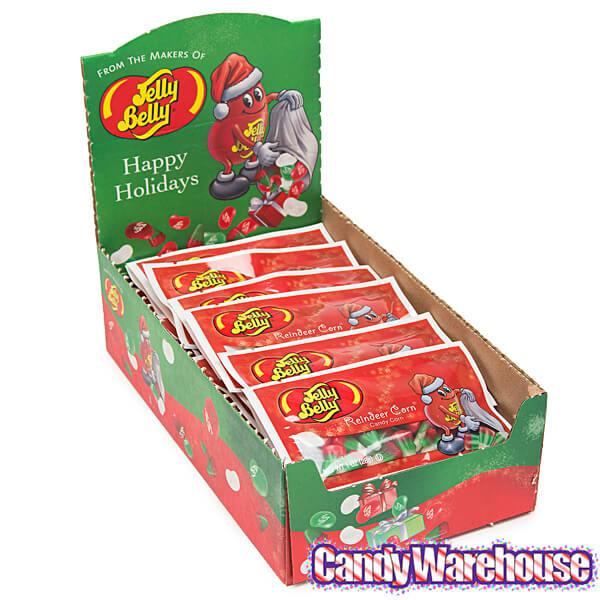 Jelly Belly Reindeer Candy Corn 1-Ounce Packets: 30-Piece Display - Candy Warehouse