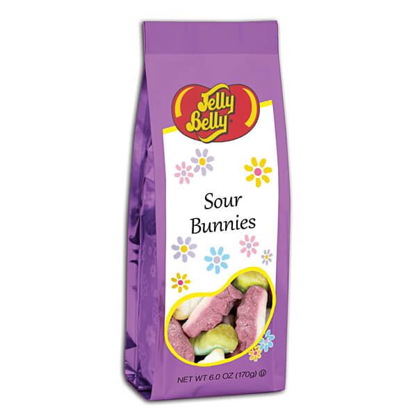 Jelly Belly Sour Bunnies Easter Candy: 6-Ounce Bag - Candy Warehouse