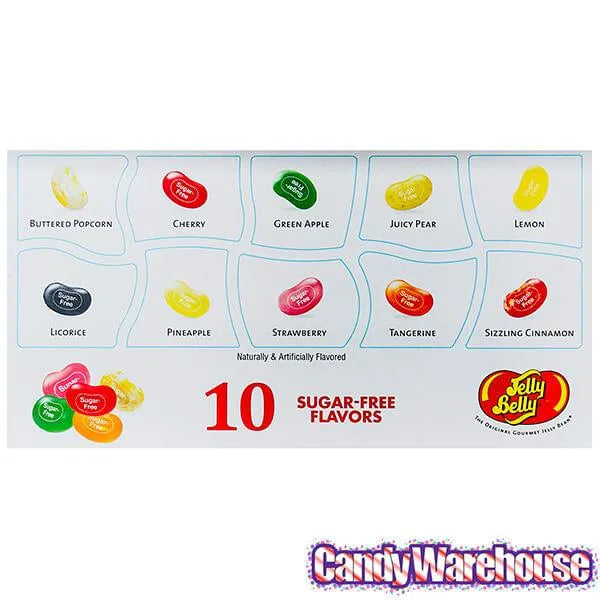 Jelly Belly Sugar Free Jelly Beans Sampler 4.25Ounce Gift Box Candy