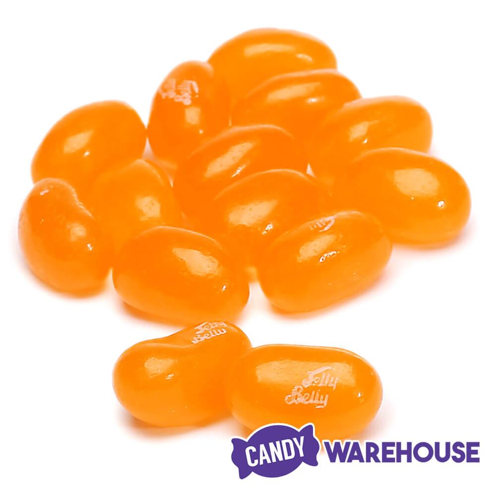 Jelly Belly Sunkist Tangerine: 10LB Case - Candy Warehouse