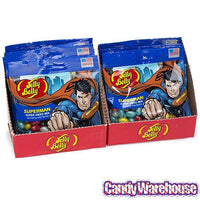 Jelly Belly Superheroes Jelly Beans 2.8-Ounce Bags - Superman: 12-Piece Display - Candy Warehouse