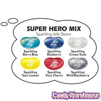 Jelly Belly Superheroes Jelly Beans 2.8-Ounce Bags - Wonder Woman: 12-Piece Display - Candy Warehouse