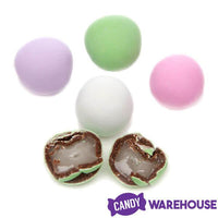 Jelly Belly Wrapped Pastel Chocolate Dutch Mint Balls: 5LB Case - Candy Warehouse