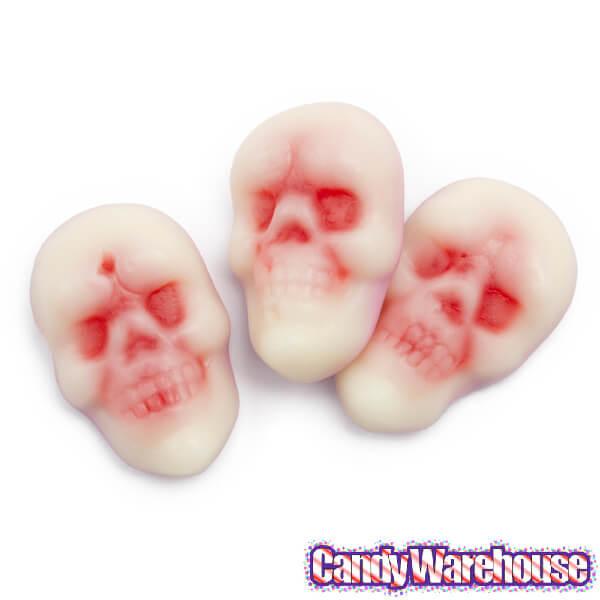 Jelly Filled Gummy Skulls Candy: 5LB Bag - Candy Warehouse