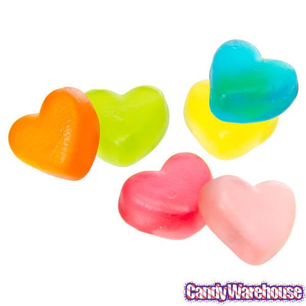 Jelly Filled Mini Gummy Hearts Candy: 5LB Bag - Candy Warehouse