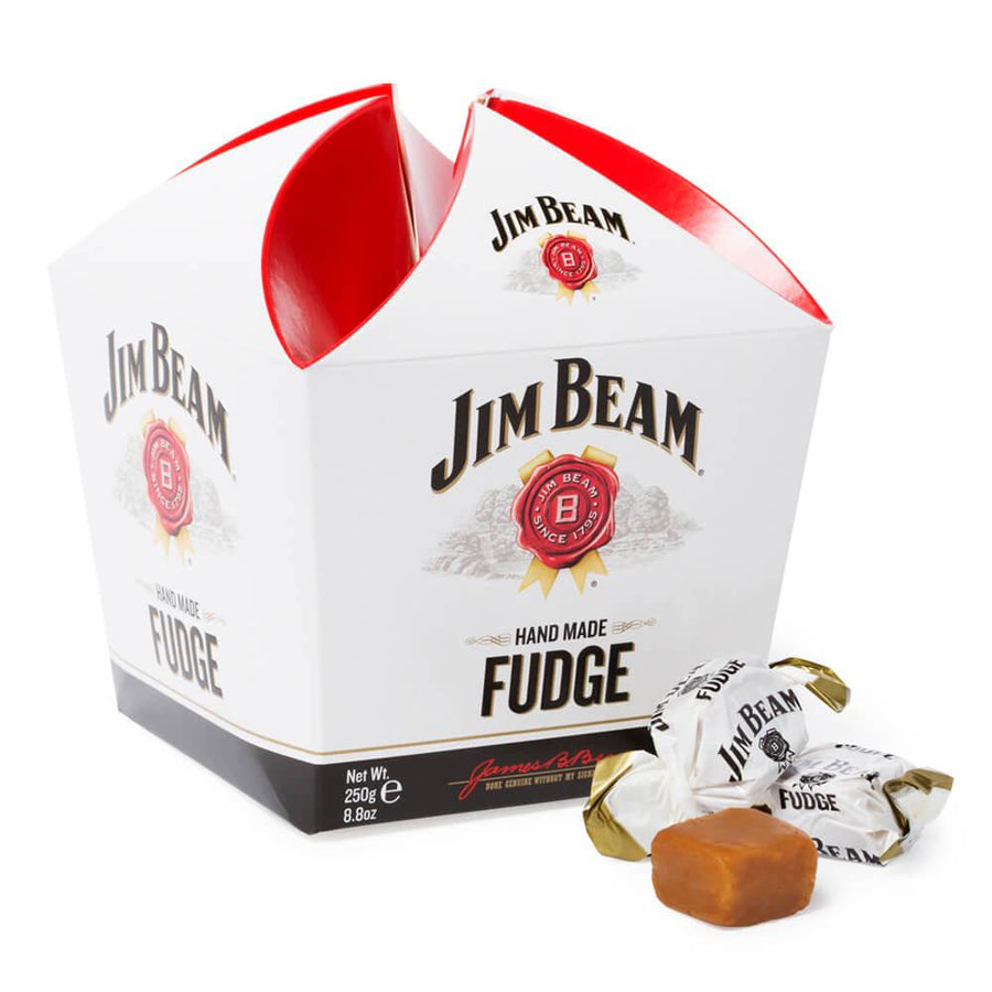 Jim Beam Hand Made Fudge: 8.8-Ounce Box - Candy Warehouse
