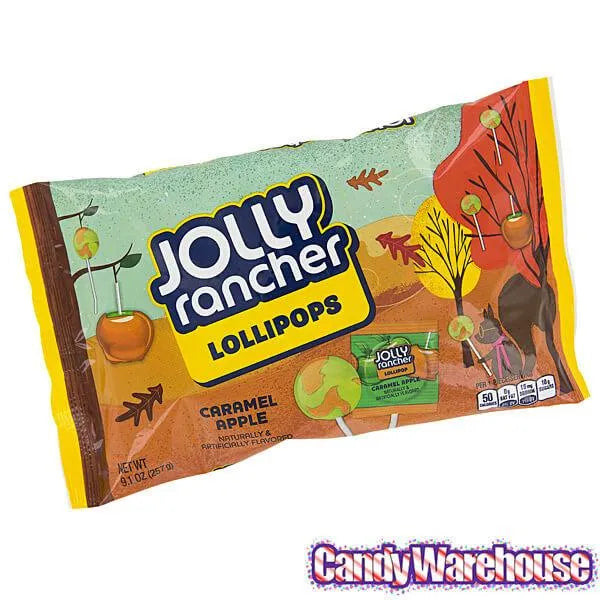 Jolly Rancher Caramel Apple Lollipops: 18-Piece Bag – Candy Warehouse
