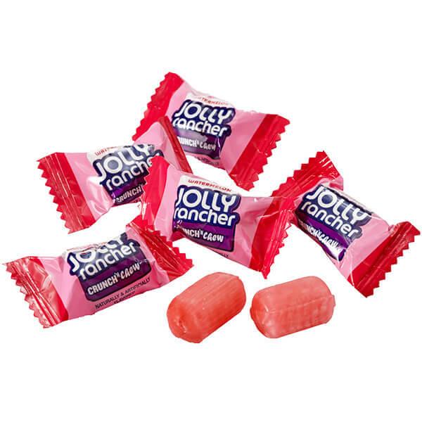 Jolly Rancher Crunch 'n Chew Candy - Watermelon: 5LB Bag - Candy Warehouse