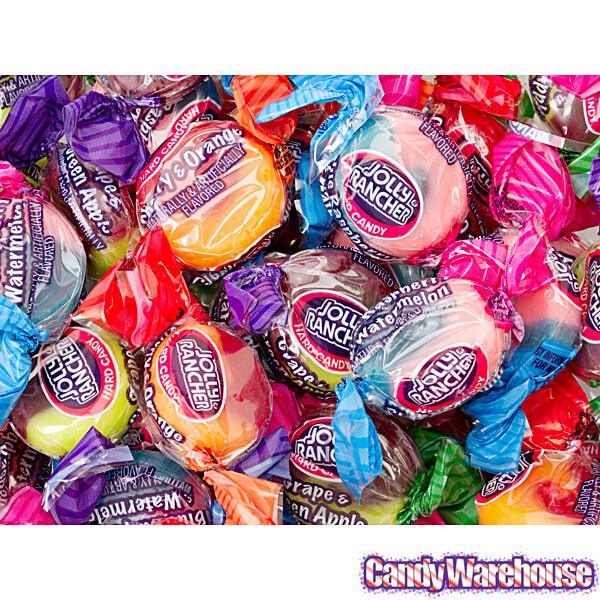 Jolly Rancher Doubles Hard Candy: 4LB Case - Candy Warehouse