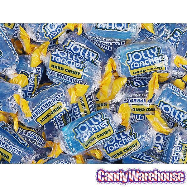 Jolly Rancher Hard Candy - Blue Raspberry: 55-Piece Bag - Candy Warehouse