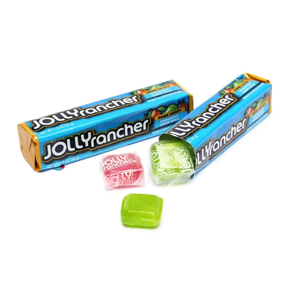 Jolly Rancer Bar Jolly Rancher Hard Candy Squares Bars - Assorted Flavors: 12-Piece Box ...