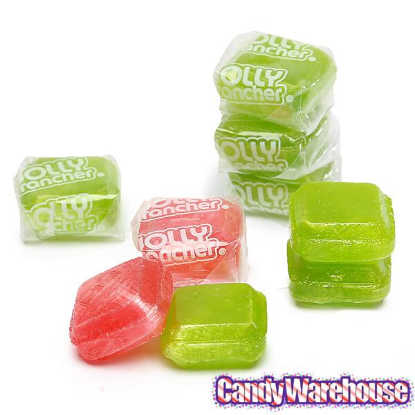 Jolly Rancher Hard Candy Squares Bars - Assorted Flavors: 12-Piece Box - Candy Warehouse