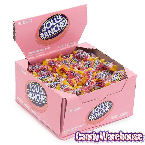 Jolly Rancher Hard Candy Watermelon 160Piece Box Candy Warehouse