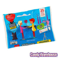 Jolly Rancher Heart Shaped Lollipops: 25-Piece Bag - Candy Warehouse