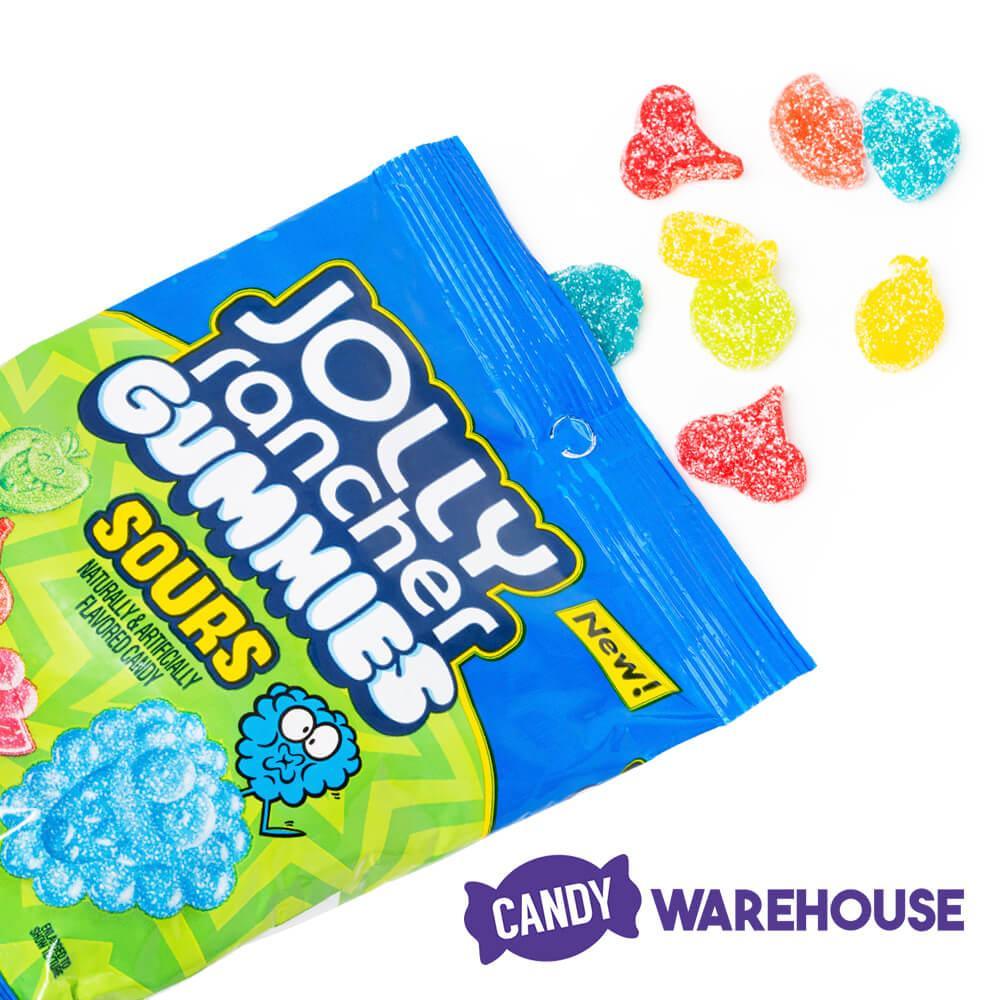 Jolly Rancher Sour Gummies 5-Ounce Bags: 12-Piece Box - Candy Warehouse