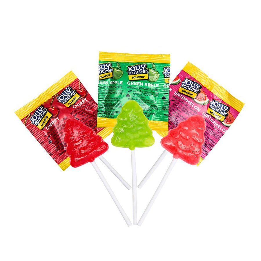 Jolly Rancher Tree Shaped Lollipops: 9.2-Ounce Box - Candy Warehouse
