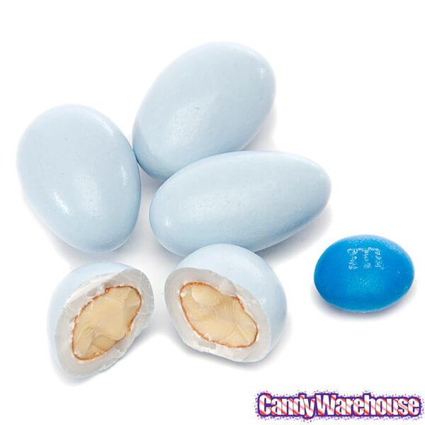Jordan Almonds - Pastel Blue: 5LB Bag - Candy Warehouse