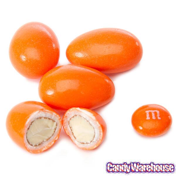 Jordan Almonds - Vibrant Orange: 5LB Bag - Candy Warehouse