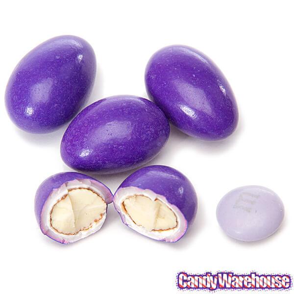 Jordan Almonds - Vibrant Purple: 5LB Bag - Candy Warehouse