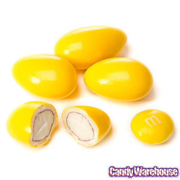 Jordan Almonds - Vibrant Yellow: 5LB Bag - Candy Warehouse