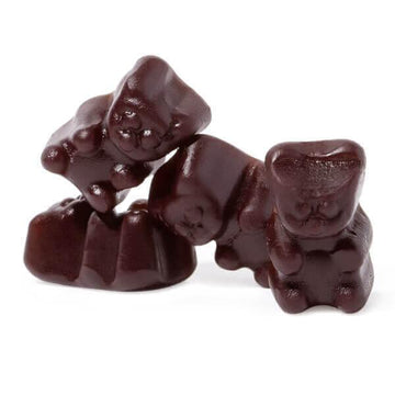Jovy Black Cherry Gummy Bears: 5LB Bag - Candy Warehouse