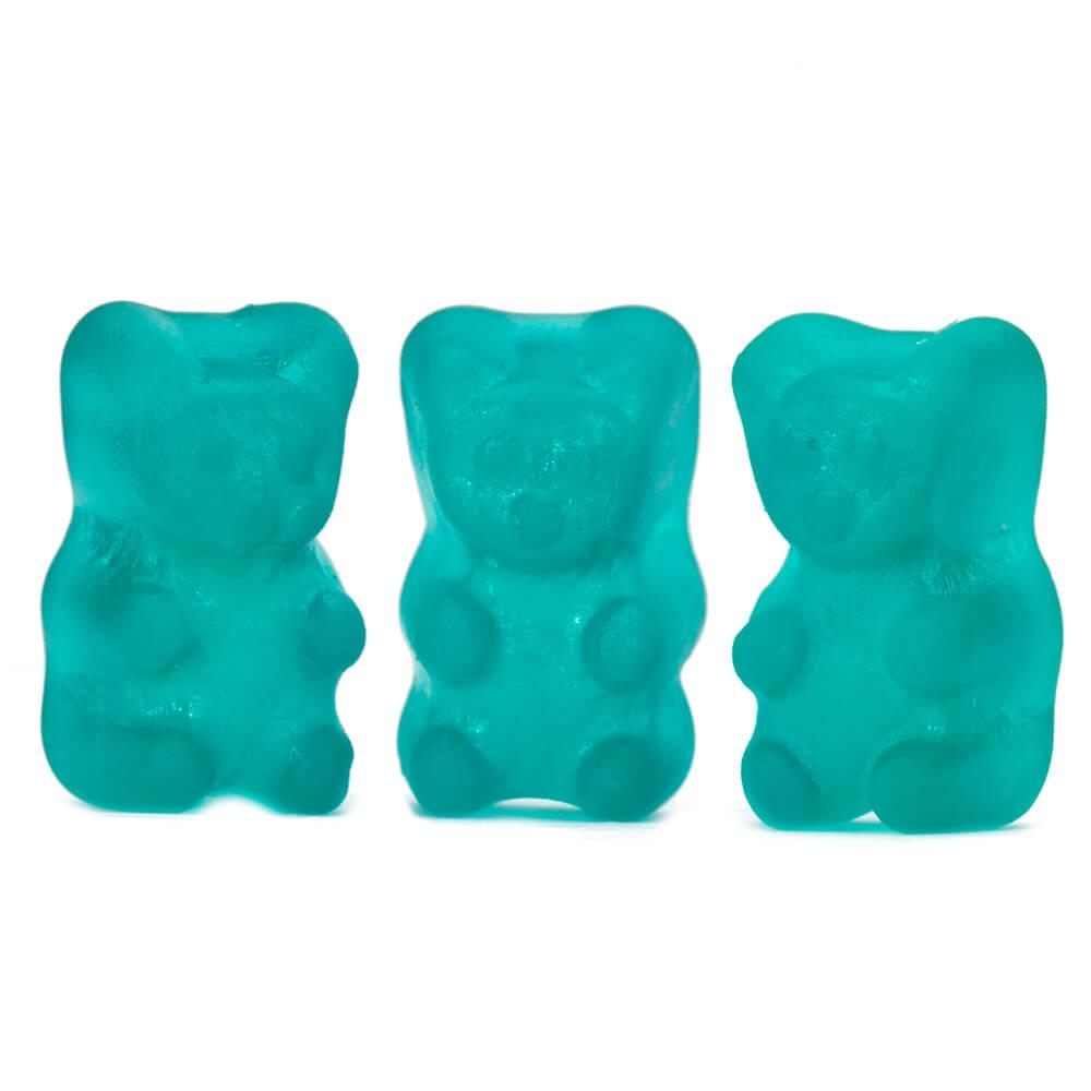 Jovy Blue Raspberry Gummy Bears: 5LB Bag - Candy Warehouse