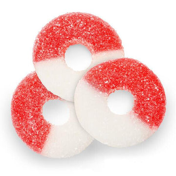 Jovy Cherry Gummy Rings: 5LB Bag - Candy Warehouse
