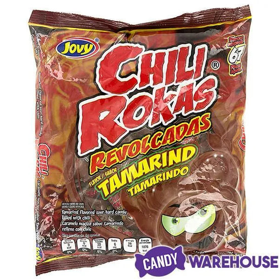 Choki Rokas Jovy Chili Rokas Revolcadas Hard Candy - Tamarindo: 65-Piece Bag ...