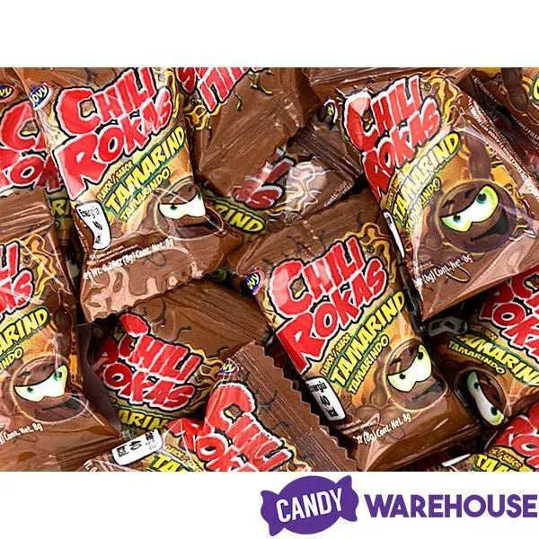Choki Rokas Jovy Chili Rokas Revolcadas Hard Candy - Tamarindo: 65-Piece Bag ...