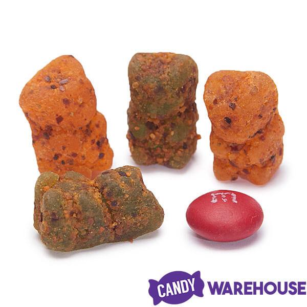 Jovy Crazy Gummy Bears Revolcado Chamoy Candy: 5LB Bag - Candy Warehouse