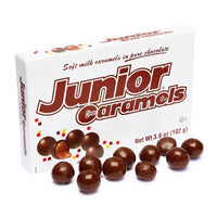 Junior Caramels Candy 3.6-Ounce Packs: 12-Piece Box - Candy Warehouse