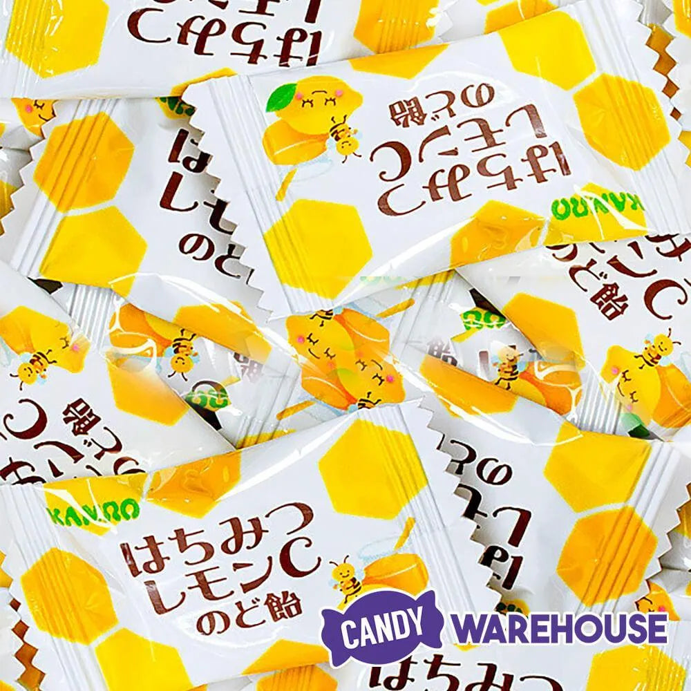 Kanro Honey Lemon Hard Candy 3.88Ounce Bag Candy Warehouse