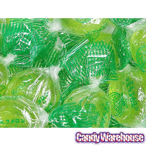 Kasugai Melon Hard Candy: 15-Piece Bag - Candy Warehouse