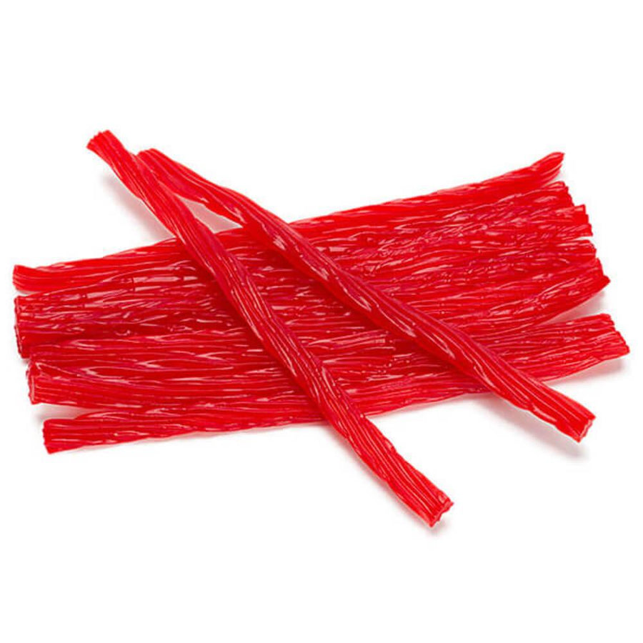 Kenny's Juicy Licorice Twists - Cherry: 1LB Bag - Candy Warehouse