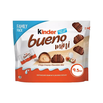 Kinder Bueno Minis Candy Family Pack: 50-Piece Bag