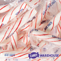 King Leo Soft Peppermint Candy Sticks: 40-Piece Tin - Candy Warehouse