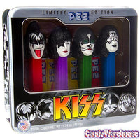 KISS PEZ Candy Dispensers: 4-Piece Collector's Tin - Candy Warehouse