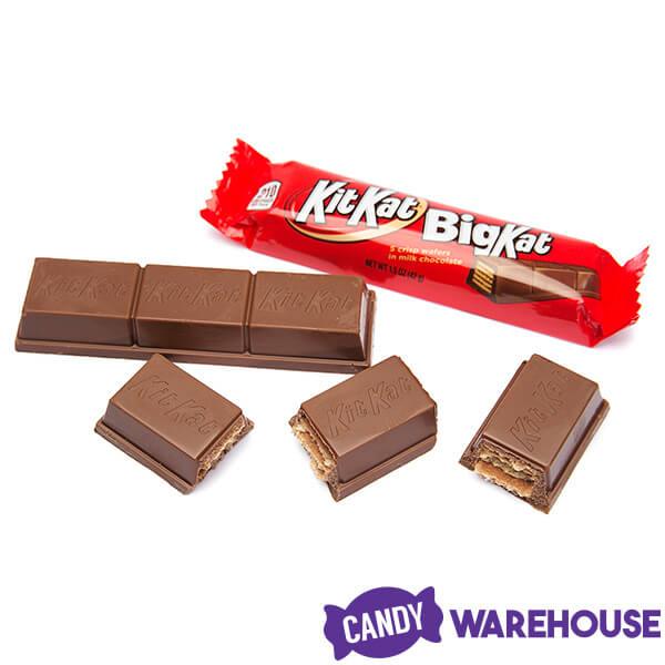 Kit Kat Big Kat Candy Bars: 24-Piece Box - Candy Warehouse
