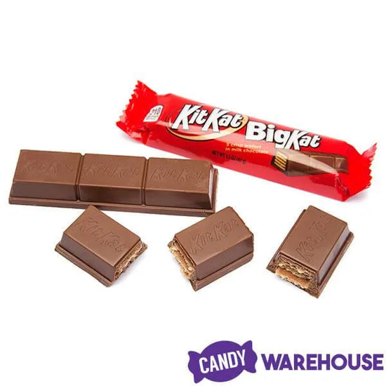 Kit Kat Big Kat Candy Bars 24Piece Box Candy Warehouse
