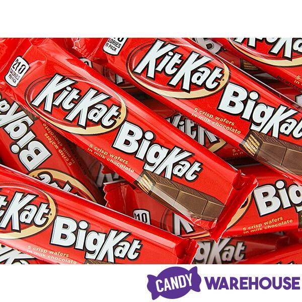 Kit Kat Big Kat Candy Bars: 24-Piece Box - Candy Warehouse