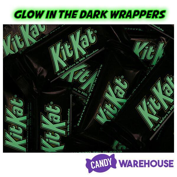 Kit Kat Glow in the Dark Snack Size Candy Bars: 9.8-Ounce Bag - Candy Warehouse