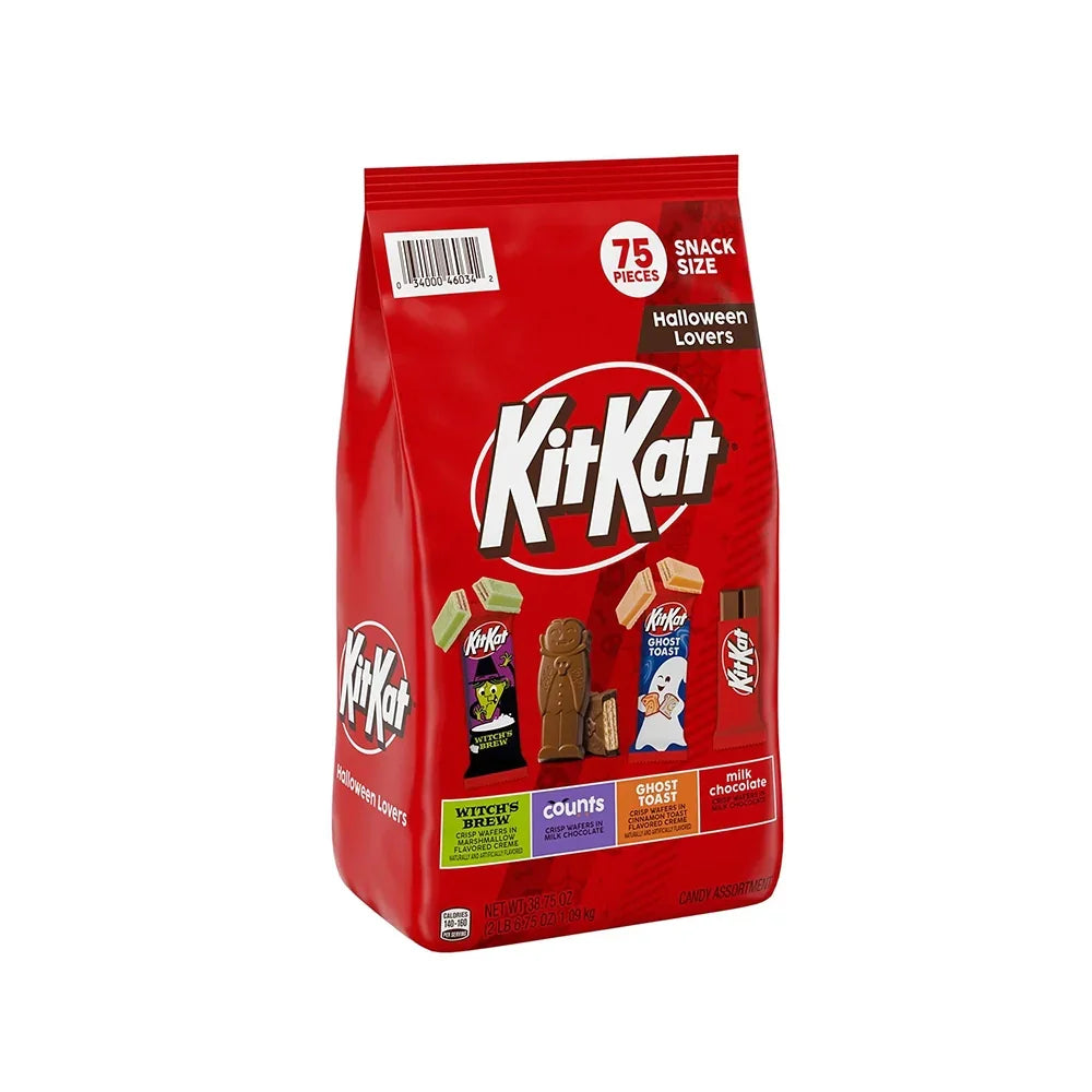 Kit Kat Halloween Chocolate Variety Pack: 75-Piece Bag