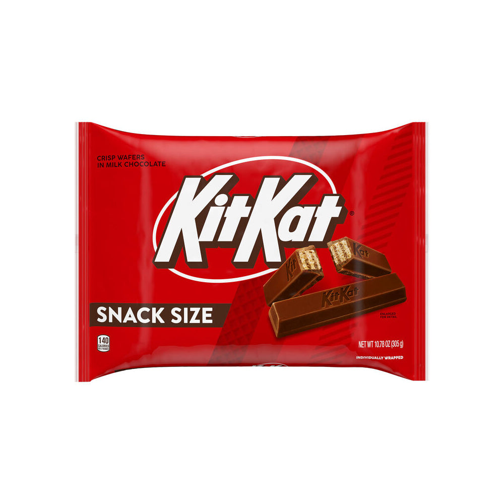 KIT KAT Milk Chocolate Wafer Snack Size Candy: 10.78-Ounce Bag