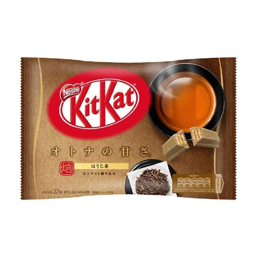 Kit Kat Snack Size Packs - Hojicha Roasted Tea: 12-Piece Bag - Candy Warehouse