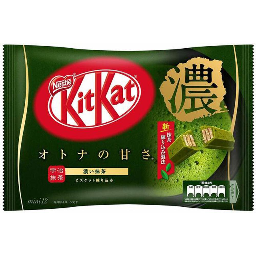 Kit Kat Snack Size Packs - Matcha Green Tea: 12-Piece Bag - Candy Warehouse