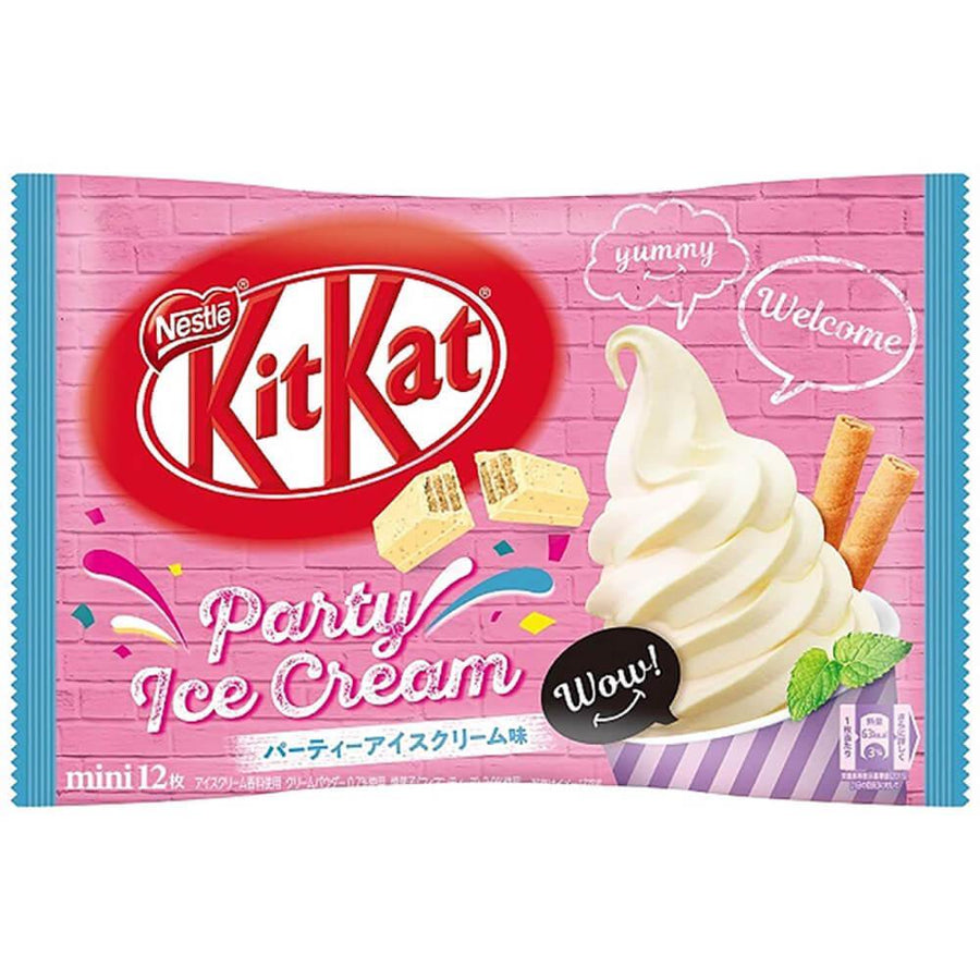 Kit Kat Snack Size Packs - Party Ice Cream: 12-Piece Bag - Candy Warehouse