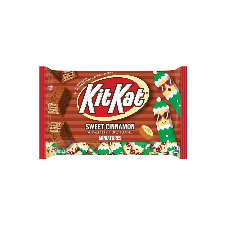 Kit Kat Sweet Cinnamon Minis Candy: 9-Ounce Bag - Candy Warehouse