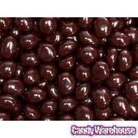 Koppers Chocolate Covered Espresso Coffee Beans - Raspberry: 5LB Bag - Candy Warehouse