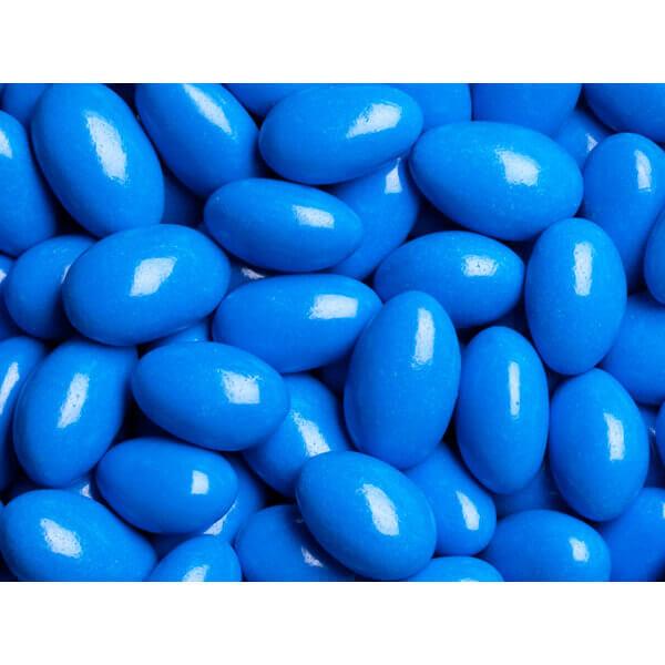 Koppers Chocolate Jordan Almonds - Azure Blue: 5LB Bag - Candy Warehouse